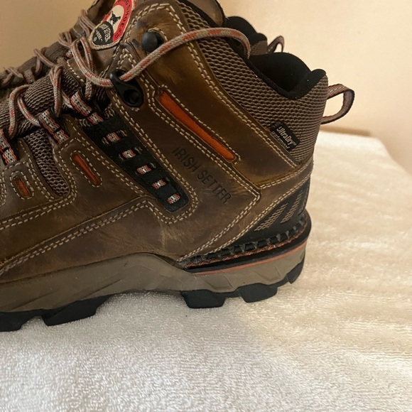 Irish Settler Safety Steel Toe Boots Sz 12 main image 9